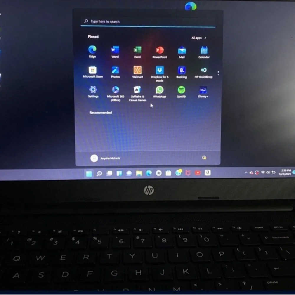 Hp windows computer